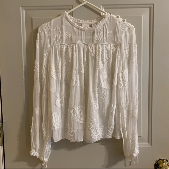 Wilfred Tops - Wilfred silk and cotton bohemian Victorian delicate blouse